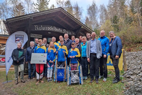 Sanierung Naturrodelbahn Prein